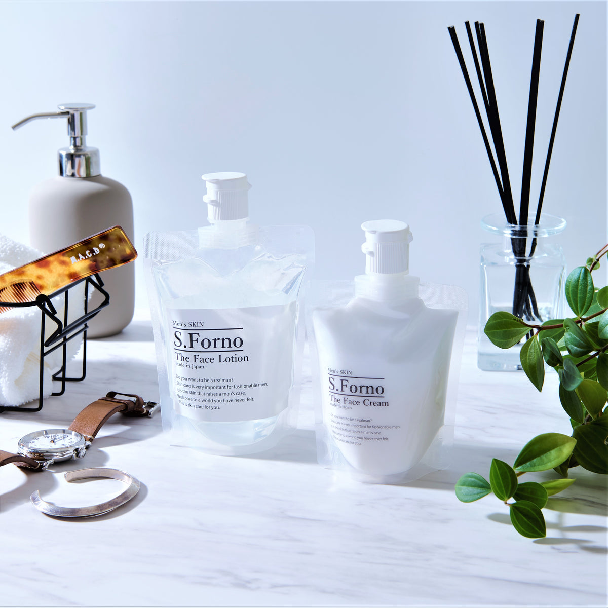 S.Forno The Face Lotion & Cream (化粧水 ＆ 乳液)